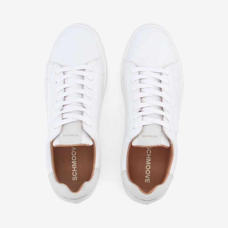 SPARKLE SNEAKER M - NAPPA/SUEDE - BLANC/BEIGE